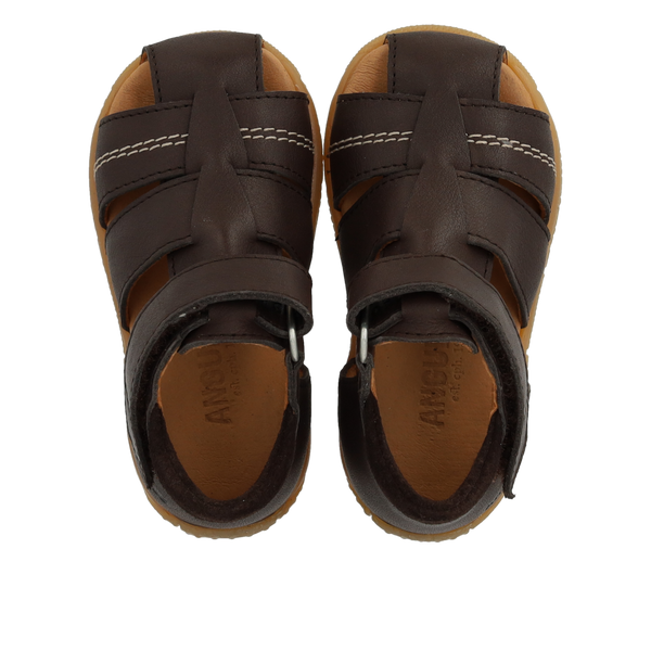 Angulus Barnets første sandal - Dark Brown