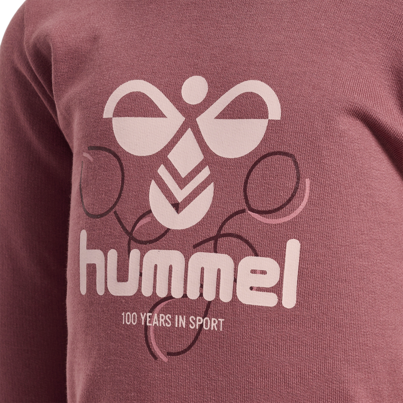 Hummel hmlLIME Sweatshirt - Rose Brown