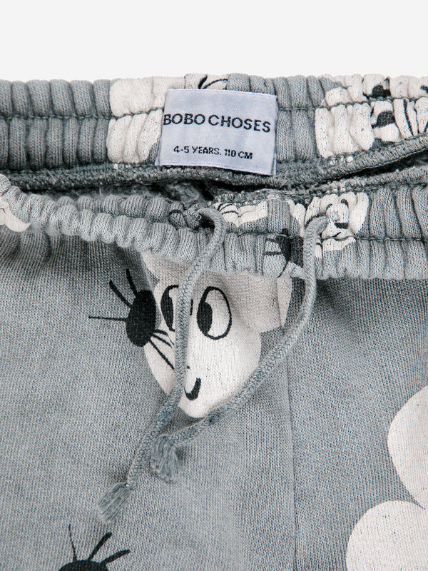 BOBO CHOSES Mouse Sweatpants - Grey