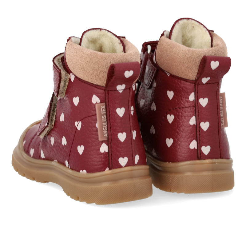 Angulus Begynder TEX Vinterstøvler - Berry Hearts