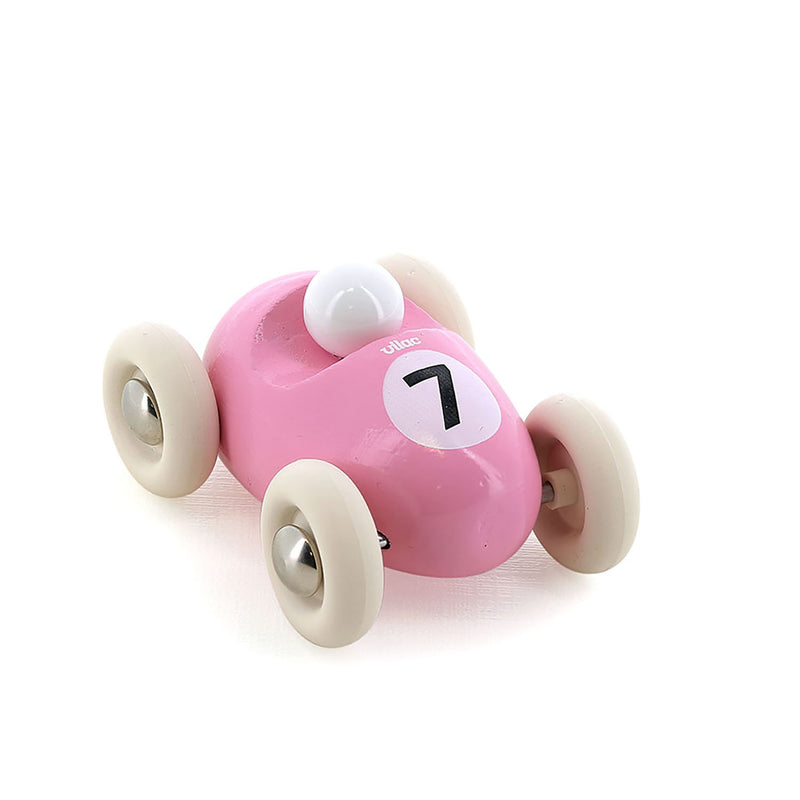 Vilac Vintage Mini Racerbil, nr. 7 - Pink