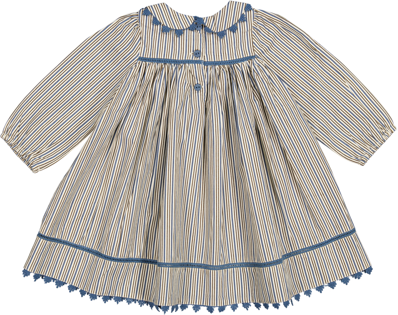MarMar Dulla Kjole - Ocean Stripes