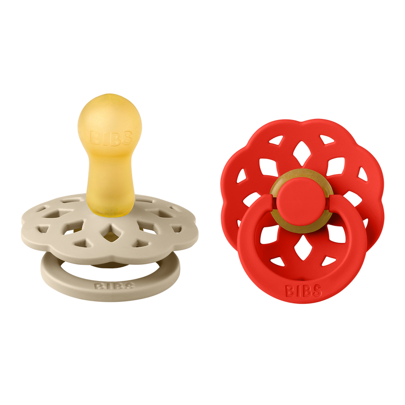 Bibs Boheme, 2-pack  - Vanilla/Candy Apple