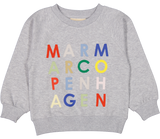 MarMar Pelon Sweatshirt - Multicolor Letters Emb.
