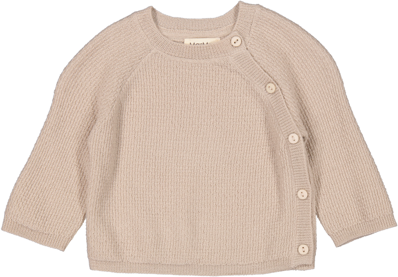 MarMar Toll Strik Bluse - Grey Sand