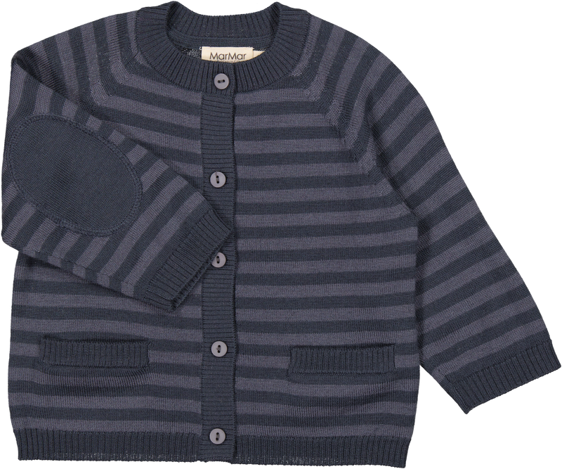 MarMar Taki Strik Cardigan - Deep Lake Stripe