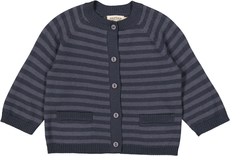 MarMar Taki Strik Cardigan - Deep Lake Stripe