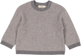 MarMar Torin Strik Bluse - Grey Melange Mix