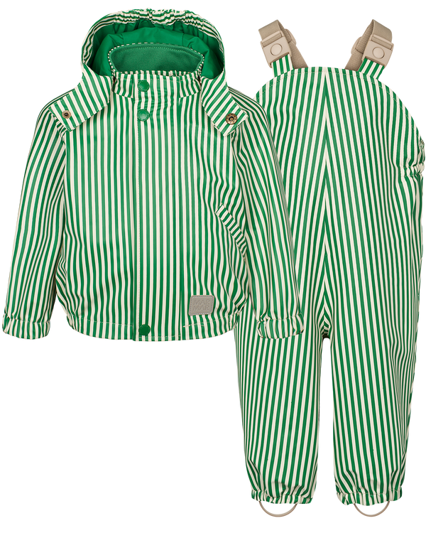 MarMar Oddy Regntøj - Green Stripes