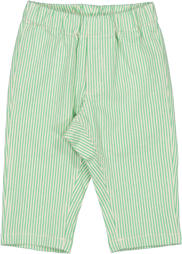 MarMar Polle Bukser - Cale Green Stripe