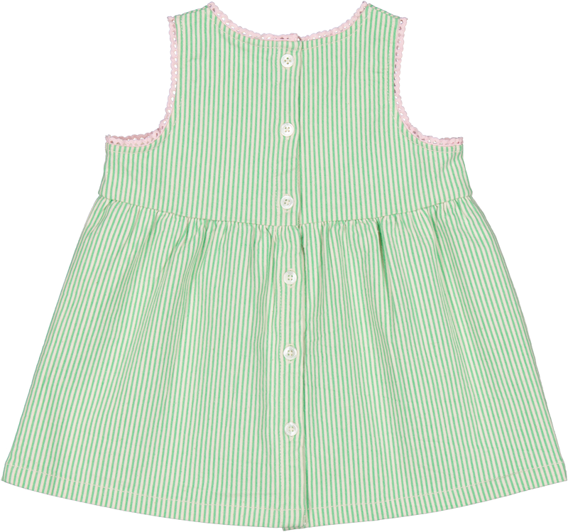 MarMar Daely Spencer Kjole - Cale Green Stripe