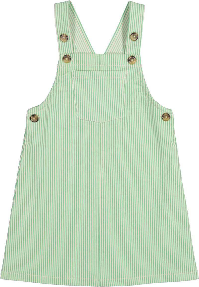 MarMar Dalma Spencer Kjole - Cale Green Stripe