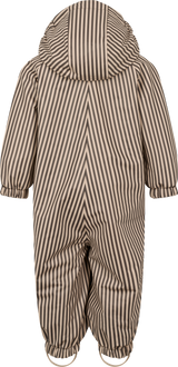 MarMar Orion Regndragt m. fleece - Brown Stripe