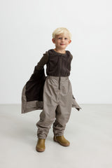 MarMar Obo Regntøj m. fleece - Brown Stripe