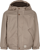 MarMar Obo Regntøj m. fleece - Brown Stripe