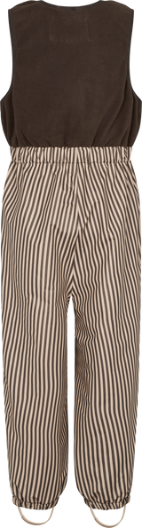 MarMar Obo Regntøj m. fleece - Brown Stripe