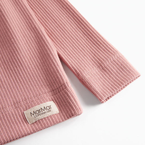 MarMar Plain Modal Bluse - Rose Parfait