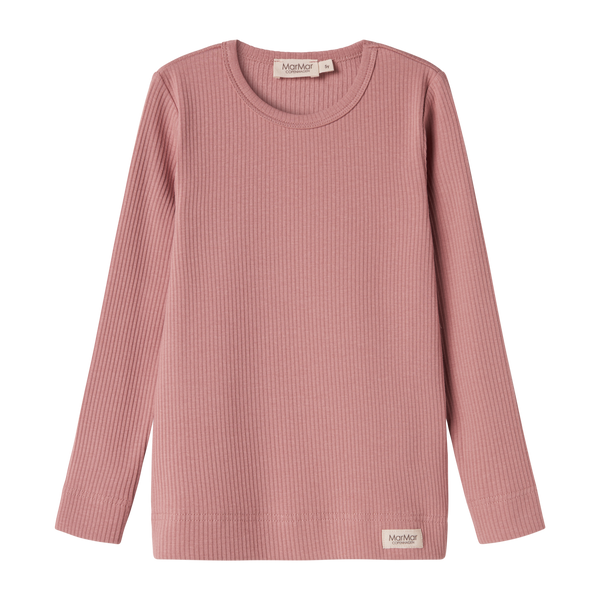 MarMar Plain Modal Bluse - Rose Parfait