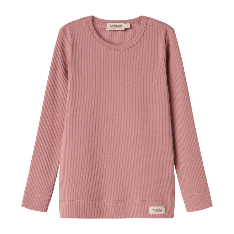 MarMar Plain Modal Bluse - Rose Parfait