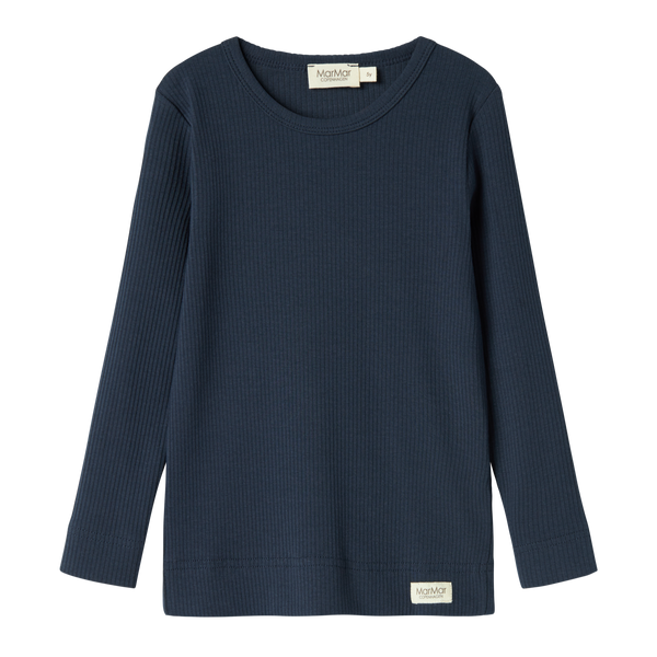 MarMar Modal Plain Bluse - Pilot Navy