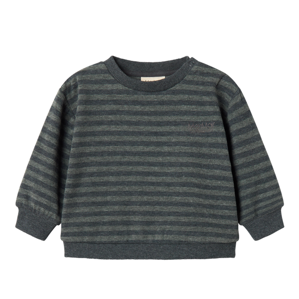 MarMar Tammas Bluse - Forest Stripe Melange