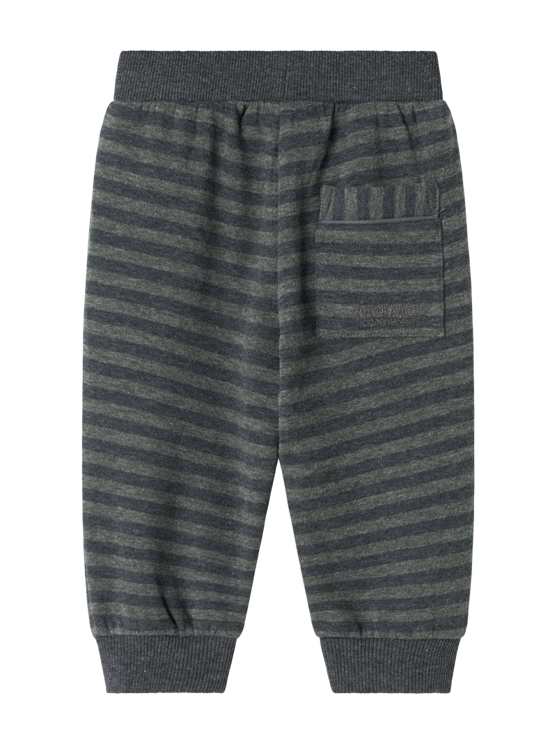 MarMar Paki Bukser - Forest Stripe Melange