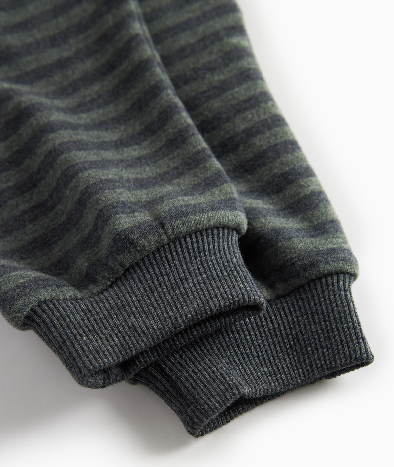 MarMar Paki Bukser - Forest Stripe Melange