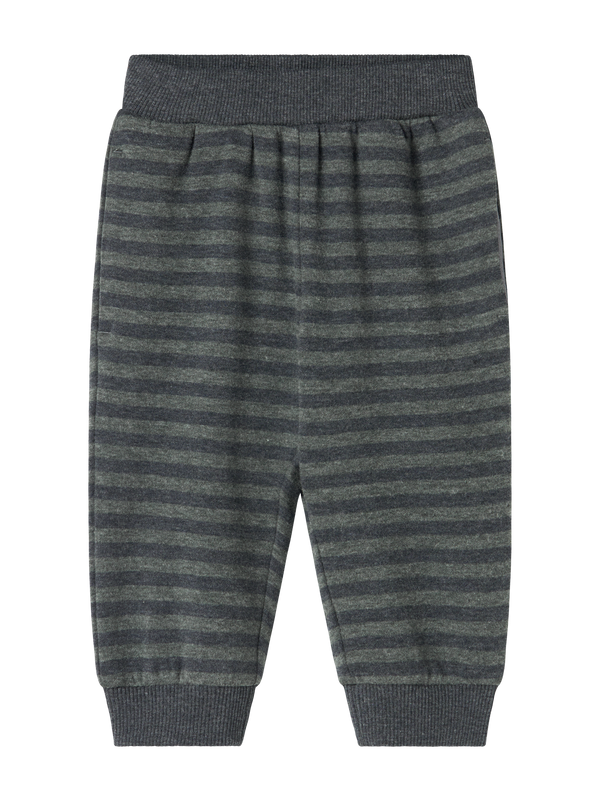 MarMar Paki Bukser - Forest Stripe Melange
