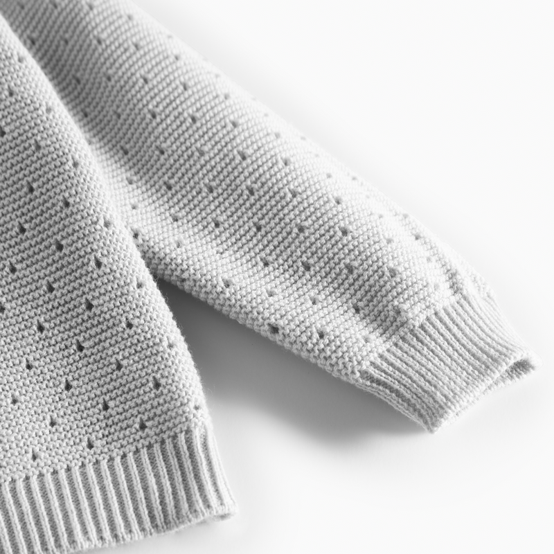 MarMar Toro Strik Bluse - Aluminium