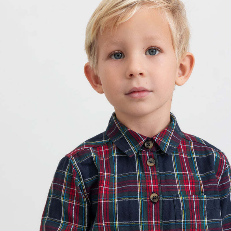 MarMar Tommy Skjorte - Pilot Navy Check