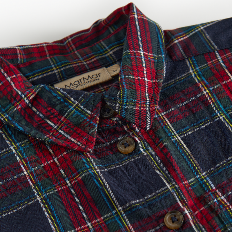 MarMar Tommy Skjorte - Pilot Navy Check