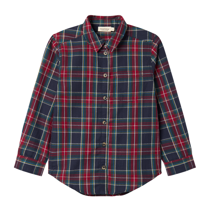 MarMar Tommy Skjorte - Pilot Navy Check