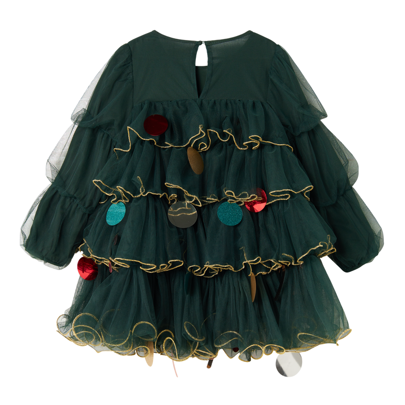 MarMar December Kjole - Dark Leaf