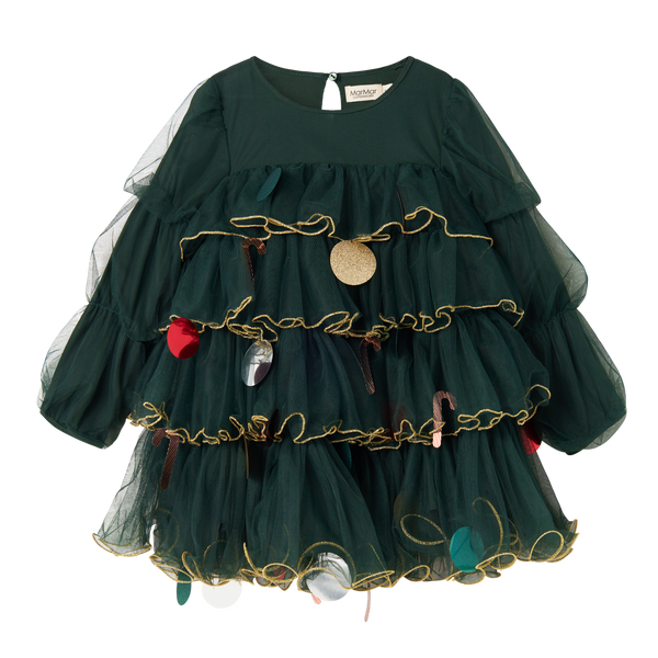 MarMar December Kjole - Dark Leaf