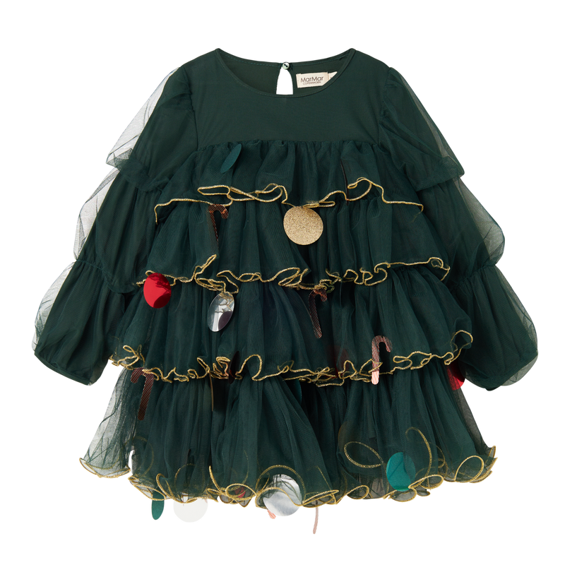 MarMar December Kjole - Dark Leaf