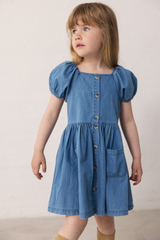 MarMar Davery Kjole - Blue Denim