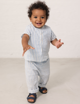 MarMar Panu Bukser - Surf Blue Stripe