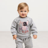 MarMar Theos B Sveatshirt - Cloud Grey Logo