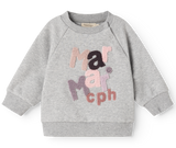MarMar Theos B Sveatshirt - Cloud Grey Logo