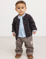 MarMar Panto Bukser - Dark Brownie Stripe