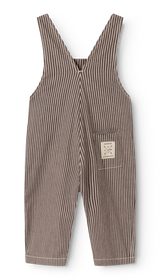 MarMar Ruben Overall - Dark Brownie Stripe