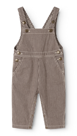 MarMar Ruben Overall - Dark Brownie Stripe