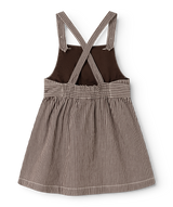 MarMar Sanne Spencer Kjole - Dark Brownie Stripe