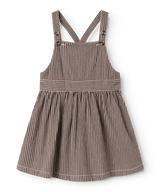 MarMar Sanne Spencer Kjole - Dark Brownie Stripe