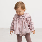 MarMar Tora Bluse - Dusty Purple Bloom