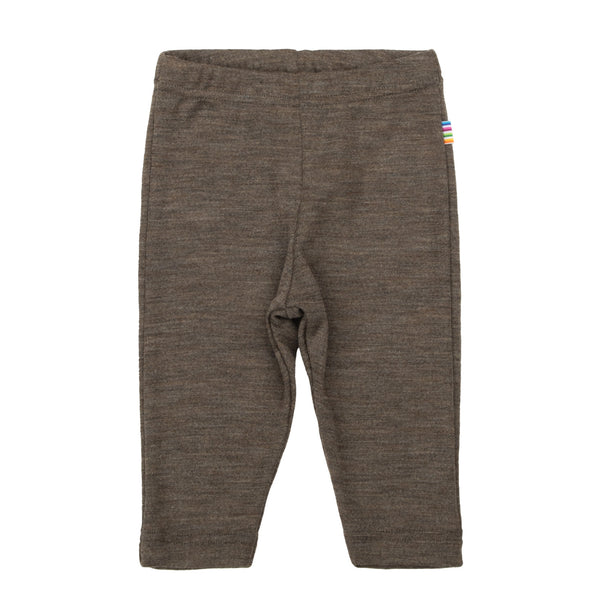 Joha Leggings, Uld/Silke - Brown