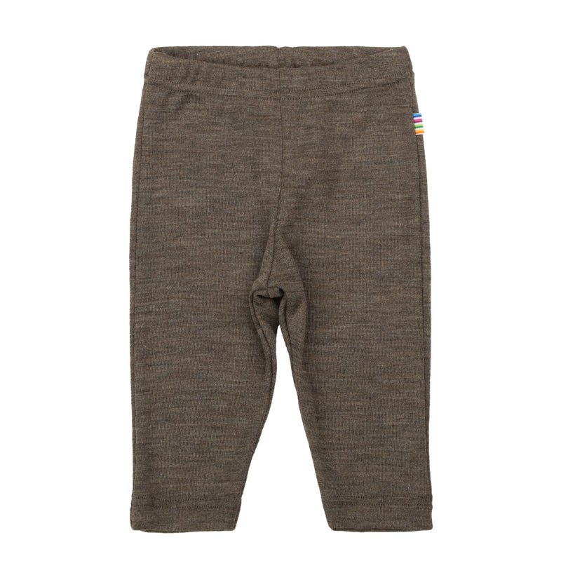Joha Leggings, Uld/Silke - Brown