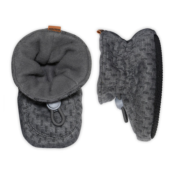 Melton Structure Futter - Medium Grey Melange