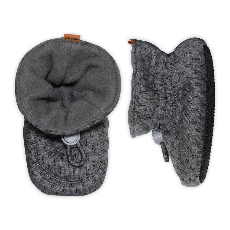 Melton Structure Futter - Medium Grey Melange