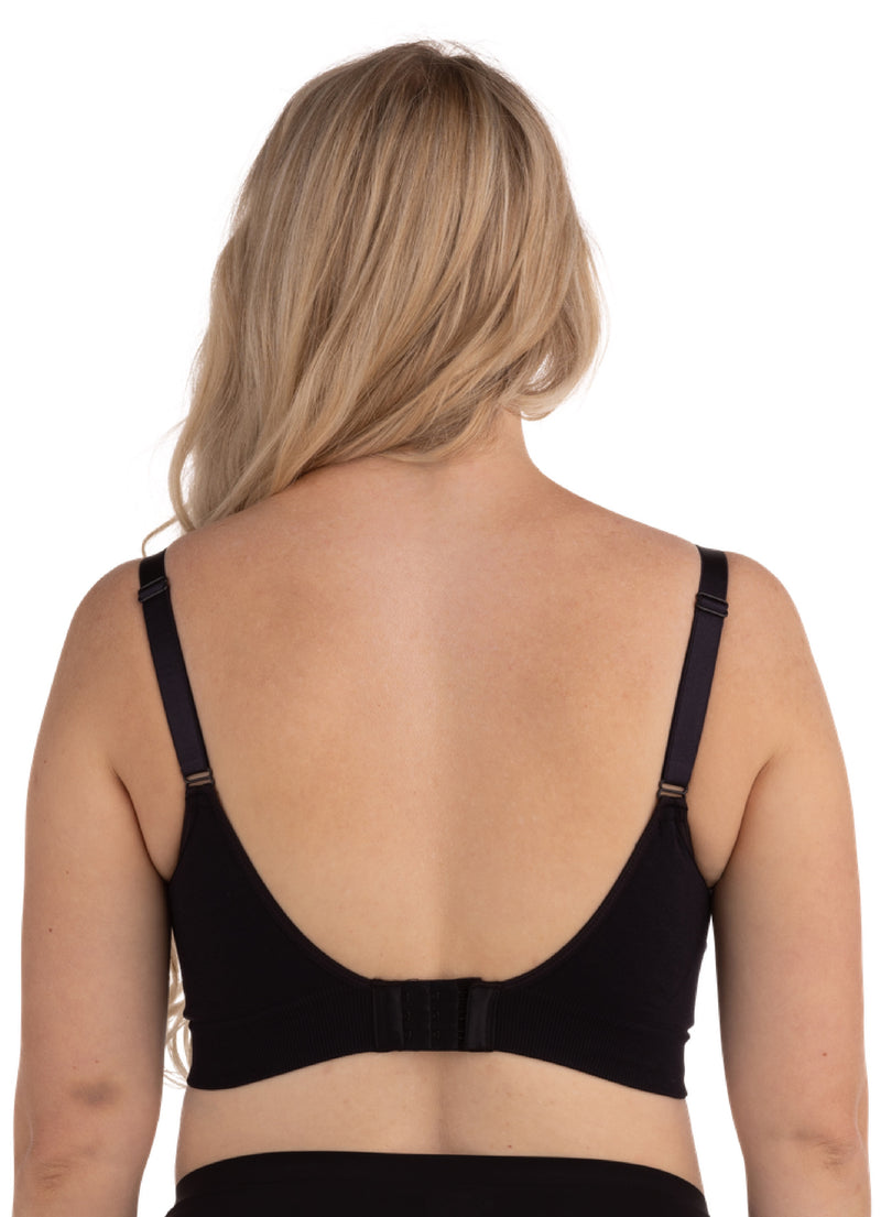 Carriwell Seamless Original Graviditets- & Amme BH - Black